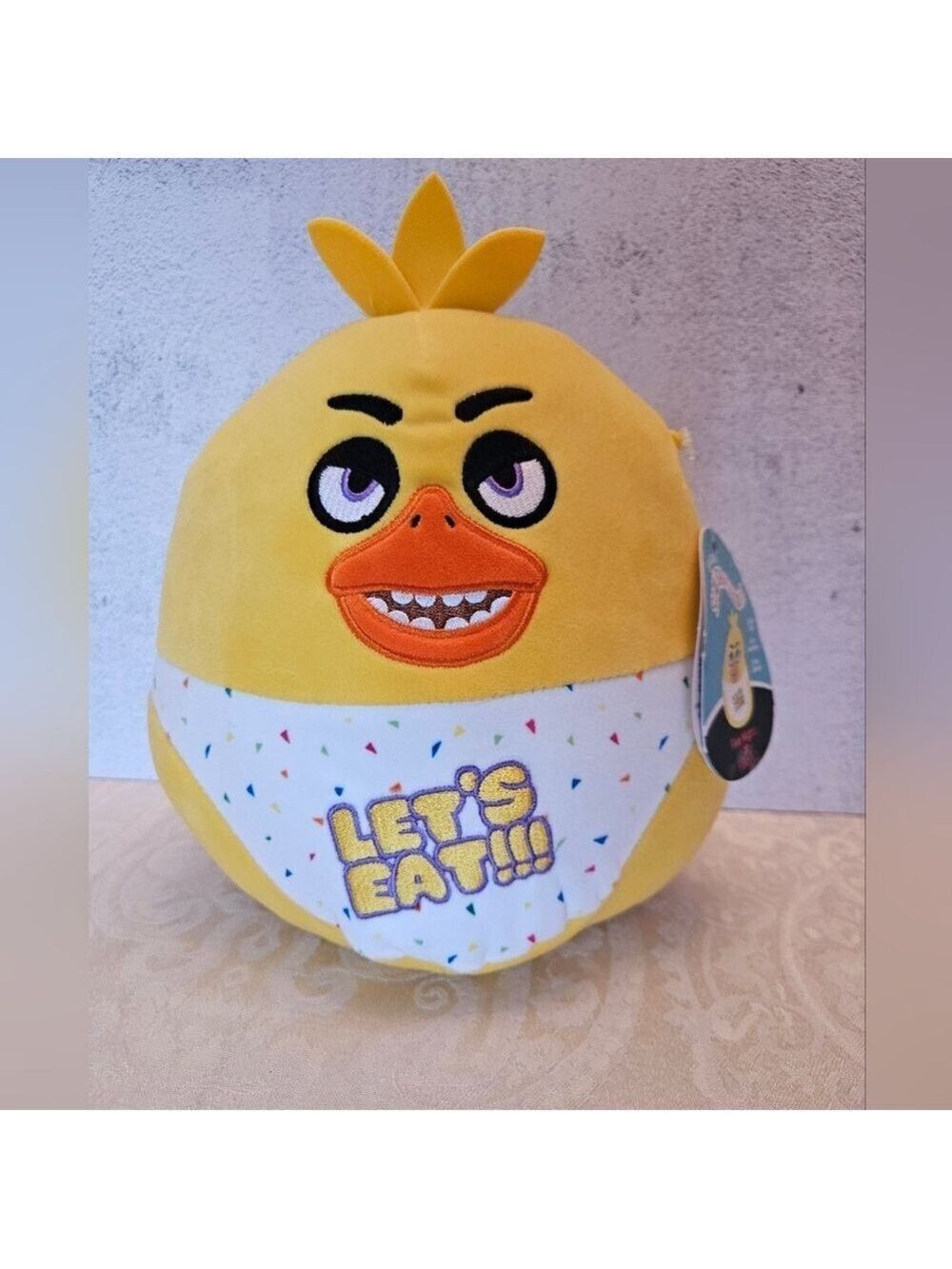 Squishmallows 8" Five Nights at Freddy's, Chica NEW with Tags